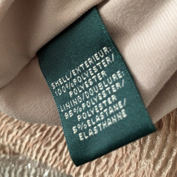 Lauren Ralph Lauren Evening Metallic one-shoulder Gown - Picture 7 of 8